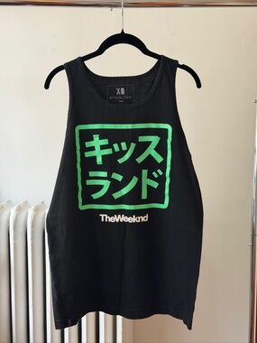 The Weeknd Kissland Tank Top Merch - Brand New